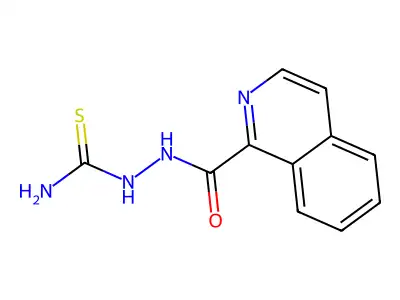 Hydrazinecarbothioamide, 2-(1-isoquinolinylcarbonyl)- structure