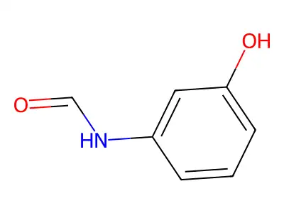 3-Formylaminophenol structure