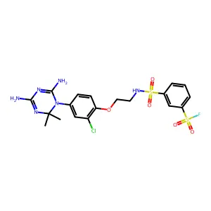 pyridin-2-ylmethyl N-(3-chlorophenyl)carbamate structure