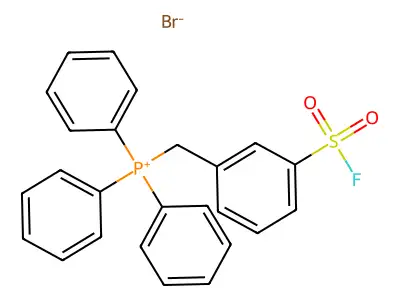 3-((Triphenylphosphoranyl)methyl)benzenesulfonyl fluoride structure