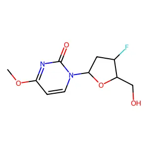 3'-F-4-OMeddU structure