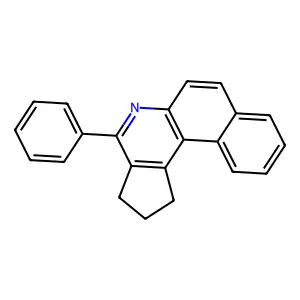 4-phenyl-2,3-dihydro-1H-benzo[f]cyclopenta[c]quinoline structure