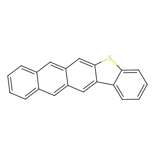 Anthra[2,3-b]benzo[d]thiophene structure