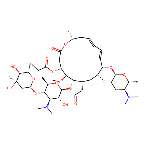 Spiramycin III structure