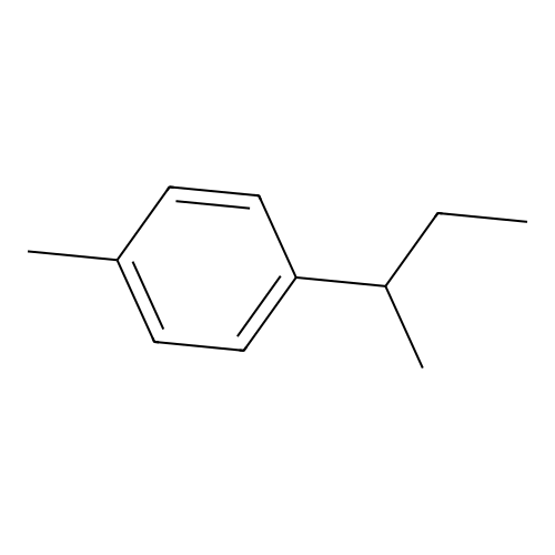 1-Methyl-4-sec-butylbenzene structure