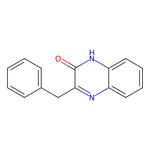 2-Benzyl-3-hydroxyquinoxaline structure