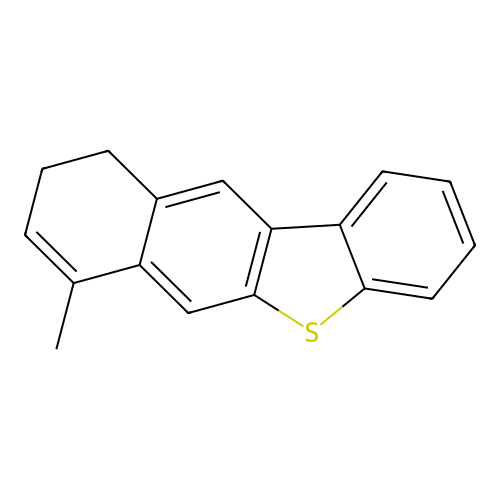 7-Methyl-9,10-dihydrobenzo[b]naphtho[2,3-d]thiophene structure