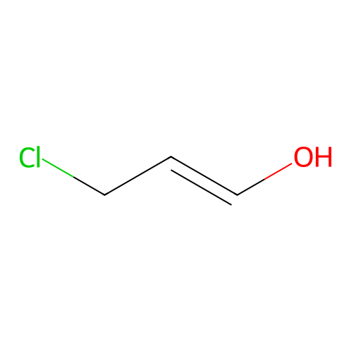 Hydroxy allyl chloride structure