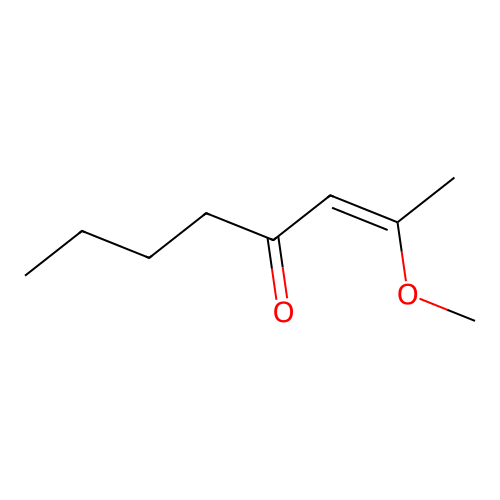2-Methoxy-2-octen-4-one structure