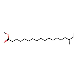 Methyl 16-methyloctadecanoate structure