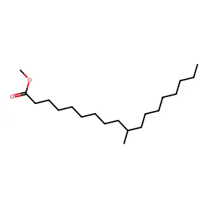 Methyl 10-methyloctadecanoate structure