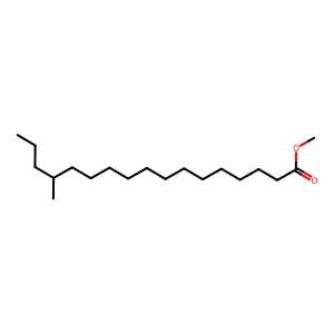 Methyl 14-methylheptadecanoate structure