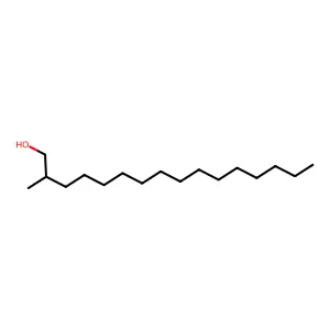 2-Methyl-1-hexadecanol structure