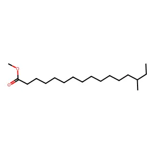 Methyl 14-methylhexadecanoate structure