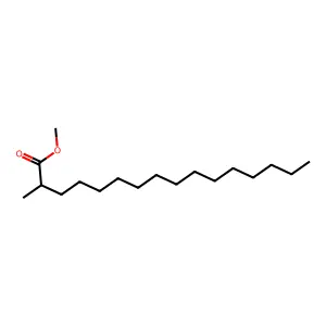 Methyl 2-methylhexadecanoate structure