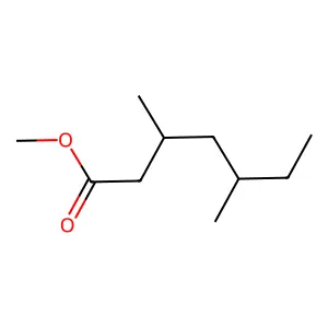 Methyl 3,5-dimethylheptanoate structure