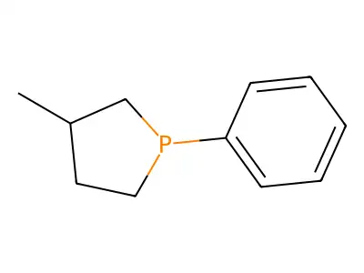 3-Methyl-1-phenylphospholane structure