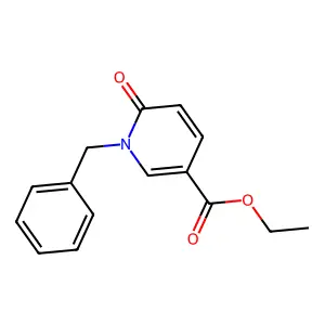 Ethyl 1-benzyl-6-oxopyridine-3-carboxylate structure