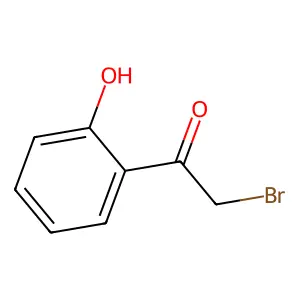 2-Bromo-2'-hydroxyacetophenone structure