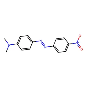4'-Nitro-4-dimethylaminoazobenzene structure