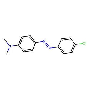4-(Para-chlorophenylazo)-N,N-dimethylaniline structure