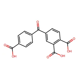 4-(4-Carboxybenzoyl)phthalic acid structure