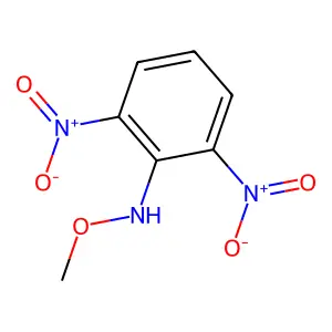 N-甲氧基-2,6-二硝基苯胺 structure