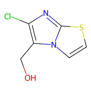 (6-Chloroimidazo(2,1-b)(1,3)thiazol-5-yl)methanol structure