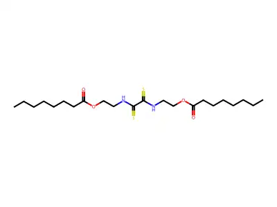 bis dioctanoate structure