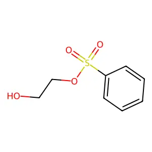 2-Hydroxyethyl benzenesulfonate structure