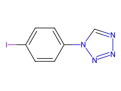 1-(4-Iodophenyl)tetrazole structure