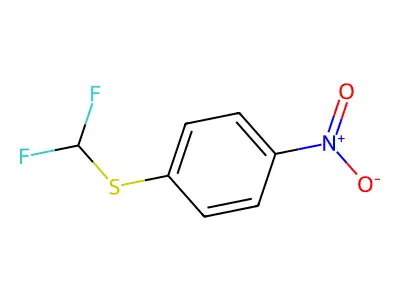 4-(Difluoromethylthio)nitrobenzene structure