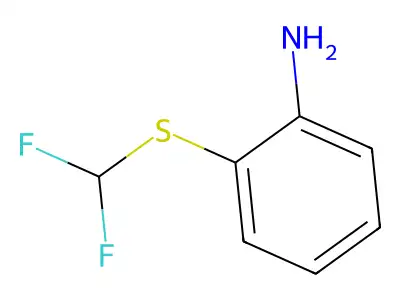2-[(Difluoromethyl)sulfanyl]aniline structure