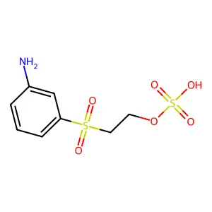 2-((3-Aminophenyl)sulphonyl) hydrogensulphate structure
