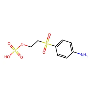 Ethanol, 2-((4-aminophenyl)sulfonyl)-, 1-(hydrogen sulfate) structure