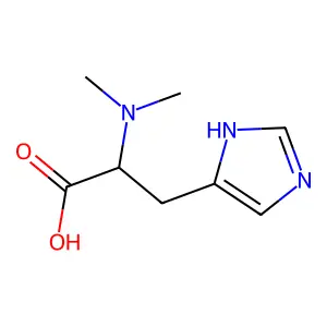 N,N-dimethyl-L-histidine structure