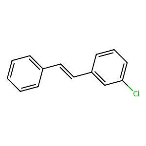 3-Chlorostilbene structure