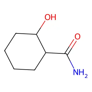 (1R,2R)-2-Hydroxycyclohexane-1-carboxamide structure