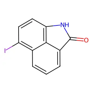 6-Iodo-1H-benzo[cd]indol-2-one structure