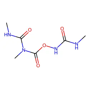 N,N,O-三(甲基氨基甲酰)羟胺 structure