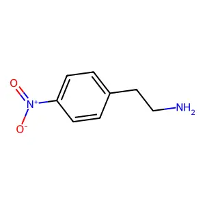 4-硝基苯乙胺 structure