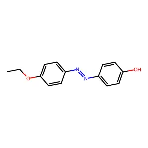 4-[2-(4-Ethoxyphenyl)diazenyl]phenol structure