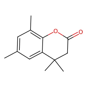 4,4,6,8-Tetramethyl-2-chromanone structure