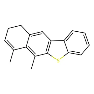 Benzo[b]naphtho[2,3-d]thiophene, 9,10-dihydro-6,7-dimethyl- structure