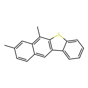 Benzo[b]naphtho[2,3-d]thiophene, 6,8-dimethyl- structure