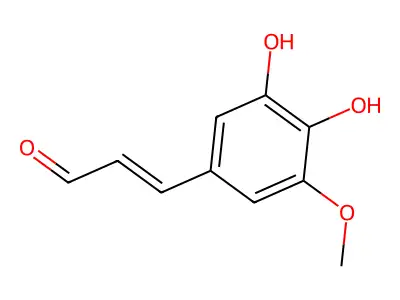 5-Hydroxyconiferaldehyde structure