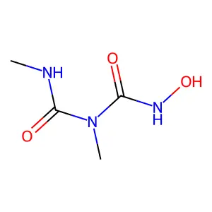 N,N-二(甲基氨基甲酰)羟胺 structure