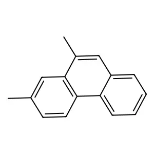 2,10-Dimethylphenanthrene structure