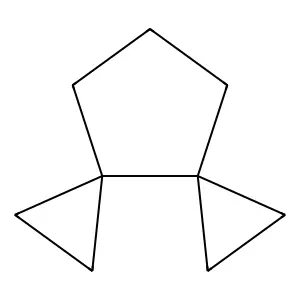 Dispiro(2.0.2.3)nonane structure