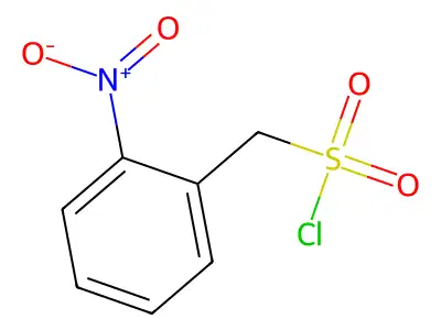 (2-nitrophenyl)methanesulfonyl Chloride structure